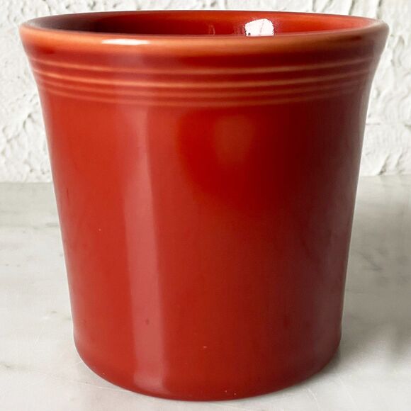 Fiestaware Tom & Jerry Ring Handle Mug - Paprika Fiesta Ware Homer Laughlin Cup - Picture 4 of 6